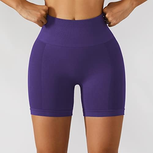 Zoecala Women Scrunch Podizanje stražnjice bešavne vježbe teretane kratke hlače visoki struk plijena joge kratke hlače