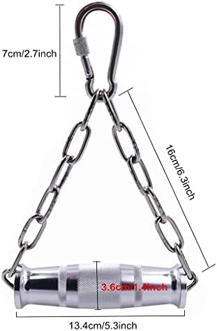 Metalne ručke za teretanu BBC teški Nosači kabela s remenicama lanac od nehrđajućeg čelika neklizajuće hvataljke oprema za fitness
