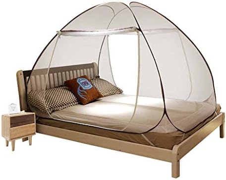 Komarci neto prijenosni sklopivi za putovanje krevetom, poliesterski šator nije potreban sklop, veća od insekata za bebe mališani za