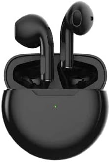 MHA Wireless Bluetooth Earbuds-Ukidanje buke bežične ušice i uši crne slušalice-ugrađena futrola za bežično punjenje-Ultra dugačka