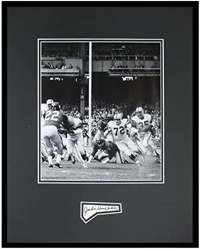 John Henry Johnson potpisao je uokviren 16x20 prikaz fotoaparata JSA Steelers - Autografirane NFL fotografije