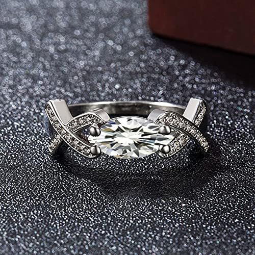 2023 nove ženske kombinacije kristala personalizirani modni dijamantni prstenovi cirkonski prstenovi modni prstenovi s umetnutim konjem