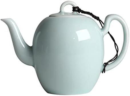 Bestonzon 1pc Pot Blue Teapots poslužitelji Kettle Vintage Celadon Hotel Hot Teapot Loose Home Porculan Pots Shop Water Restaurant