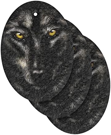 Alaza crni vuk lice životinje prirodna spužva kuhinja celuloze spužve za jelo za pranje kupaonice i čišćenja kućanstva, ne-ogrebotine