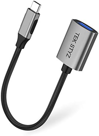 Tek Styz USB-C USB 3.0 adapter kompatibilan s vašim Samsung Galaxy S22 Ultra 5G OTG Type-C/PD muški USB 3.0 ženski pretvarač.