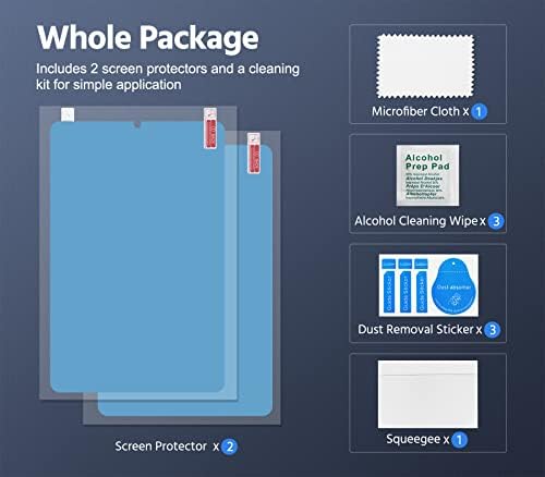 Mat zaštitni film MoKo PET za Samsung Galaxy Tab S6 Lite 10.4 2022 & amp; 2020, [Film za pisanje na dodir, kao što su papir, za S-Pen]