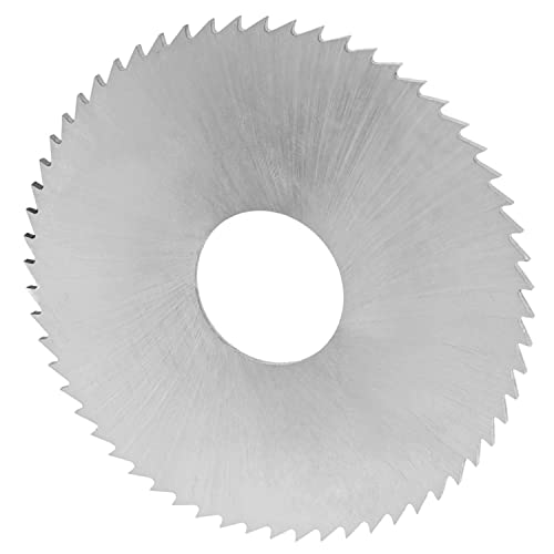 Auniwaig HSS kružna metalna rezanja pila diskovi, 60T rezač za rezanje, 75 mm x 22 mm x 1,5 mm, za rotacijski kotač za rezanje alata