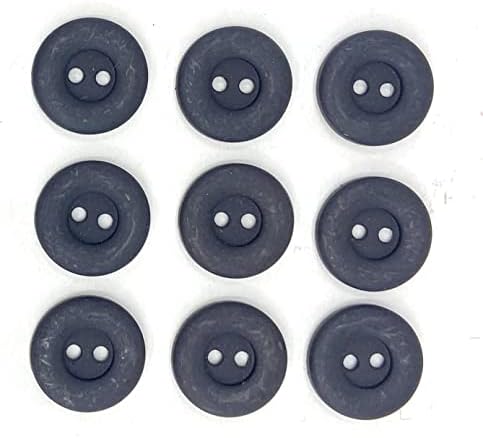 9 PCS 5/8 '' Mali crni gumbi - 3 stila / košulje, bluze prsluk i manžete