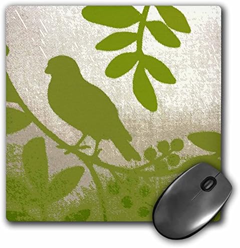 3Drose LLC 8 x 8 x 0,25 inča miša, ptica pjesma