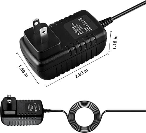 Guy-Tech AC Home Wall Adapter Adapter Adapter Cord kompatibilan s Pandigital Novim tabletom PRD7T40WBL1