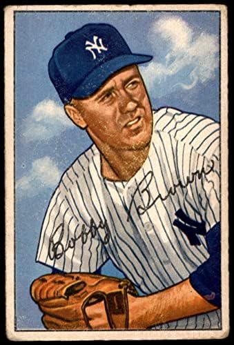 1952. Bowman 105 Bobby Brown New York Yankees Fair Yankees
