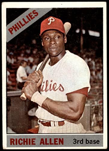 1966. Topps 80 Rich Allen Philadelphia Phillies Good Phillies