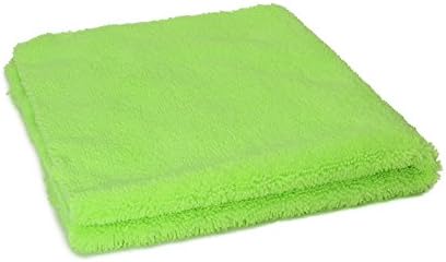 [Elite] bez ikakvih dvostrukih mikrovlakana mikrovlakana ručnika zelena - 10 pakiranja | Svenamjenski detalj krpe | Visoke, nisko-pile
