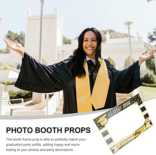 Aboofan foto rekvizit diplomiranje foto kabine okvir 2023 diplomiranje foto kabine rekviziti čestitke klasa 2023 selfie frame za srednjoškolski