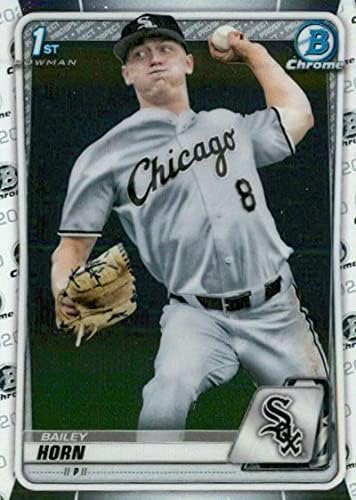 2020. Bowman Chrome nacrt BD-164 Bailey Horn RC Rookie Chicago White Sox MLB Trading Card