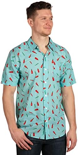 Tipsy vilenjake muške havajske košulje - Ljetne košulje s kratkim rukavima za plažu, glazbene festivale i odjeću za odmor