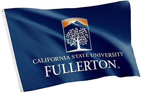 Cal State Fullerton Flag University California Titans CSUF zastave Banneri poliesterski zatvoreni vanjski 3x5