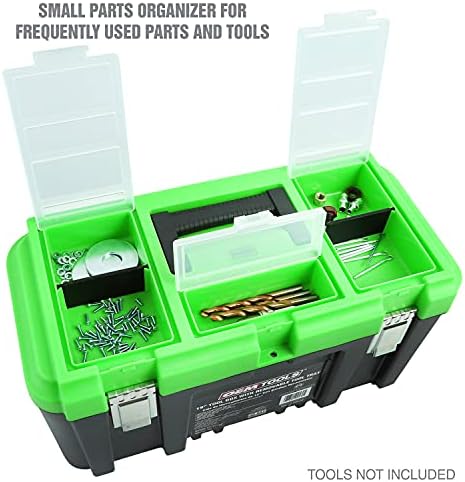 OEMTools 22160 19 Kutija s alatima s uklonjivim ladicama za alate, sigurnosni utor za lokove, okvir za jednostavan pristup Alat Okvir
