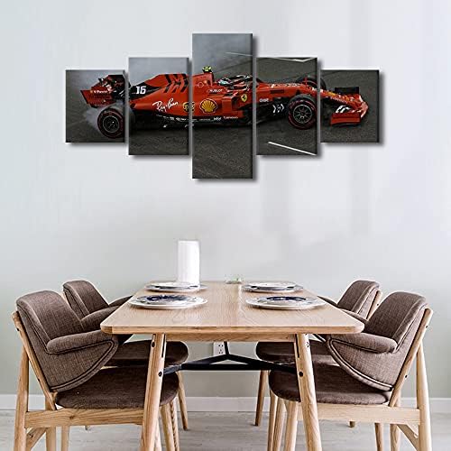Tumovo rustikalni dekor za dom Red Bull F1 Racing Car House Dekoracije za dnevnu sobu zidne umjetničke patice Slike Sportske automobile