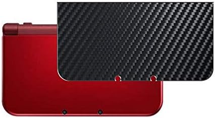 Zaštitna folija za stražnji panel Puccy 2 Pack, kompatibilna sa Nintendo 3DS LL / 3DS LL Black Carbon TPU Guard Cover (ne kaljeno