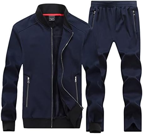 WSSBK Sport Suit Men Tracksuit jesen zima Nova jakna s dugim rukavima Elastični struka hlače s dva komada set set set