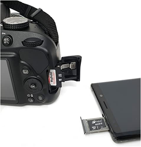 Tehnologija BigBuild 64 GB ultra-brzi kartica U3 microSDXC brzinom 100 MB/s za mobilni telefon Sony Xperia 1, 5, 10, 1 II/III, 5 II/III,