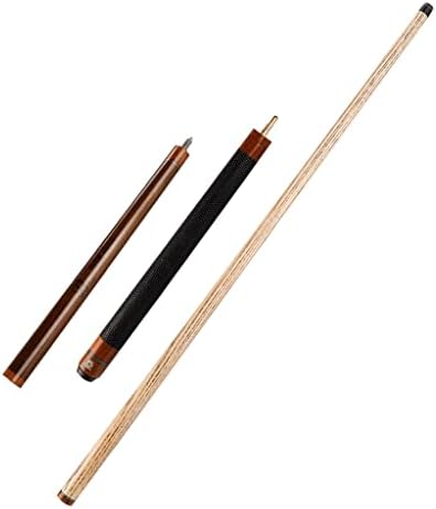 Zyzmh Billiard Stick 14 mm vrh 142 cm pepela od čvrstog drveta kožna ručka Snažni ručno rađeni Billar komplet