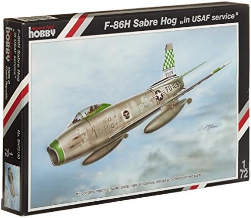 Posebni hobi F86H Saber Hog Usaf Fighter/Bomber Airplane Model komplet