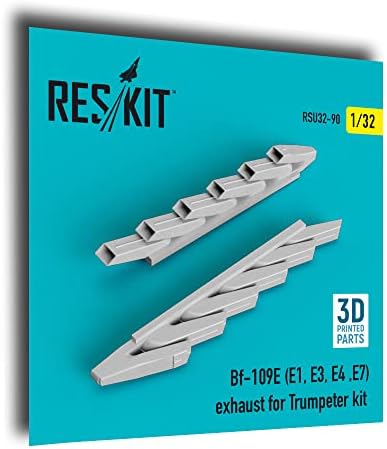 RESKIT RSU32-0090 1/32 BF-109E E1, E3, E4, E7 Ispuh za trubač komplet 3D tisak