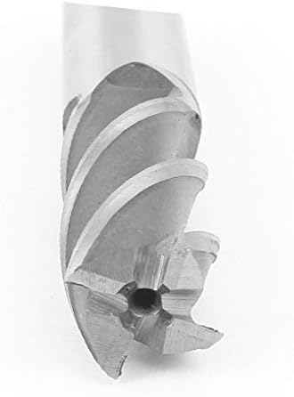 H-Dri 16.16.1 ravna okrugla svrdla od brzog čelika spiralne rupe 4 flaute Kraj mlin glodalica Duljina 95 mm (16.16.0 husz recto g Redondo