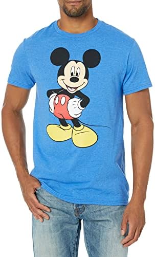 Disney muški klasični Mickey Mouse majice s kratkim rukavima u punoj veličini