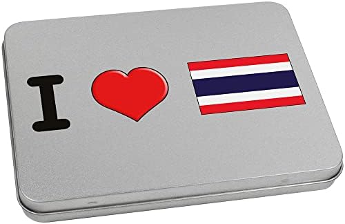 Azeeda 170 mm 'Volim Tajland' metalna zglobna limenka/kutija za odlaganje