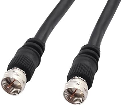 Aexit 13 metara distribucija električna f tipa muški do muški m/m adapter adapter koaksijalni kabel crni