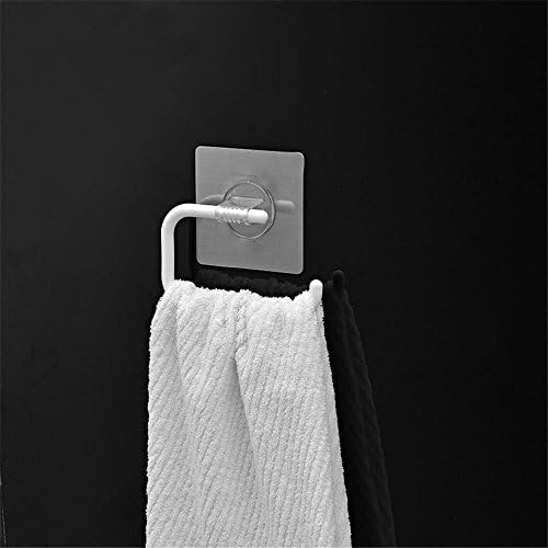 Inchant Toaletni papir držač kotrljanja za samo ljepilo, zidni nosač, bez vijaka, bez bušilice, pranje se, popravljiv, plastični ručnički