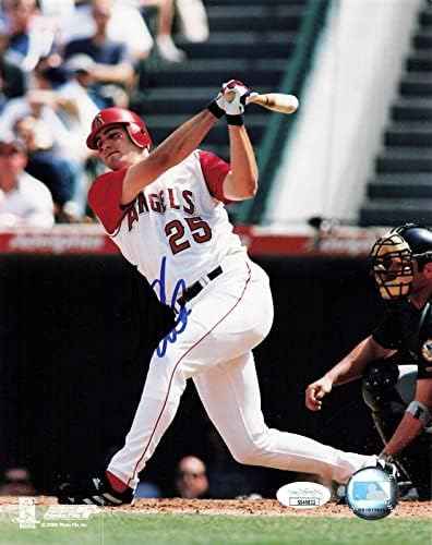 Troy Glaus potpisao 8x10 Anaheim Angels - Autografirane MLB fotografije