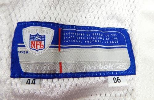 2006. San Francisco 49ers Dixon 51 Igra izdana White Jersey 60 S P 44 78 - Nepotpisana NFL igra korištena dresova