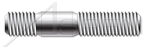 M8-1.25 x 80 mm, DIN 938, metrike, studs, dvostruki, vijak, promjer 1,0 x, a2 nehrđajući čelik