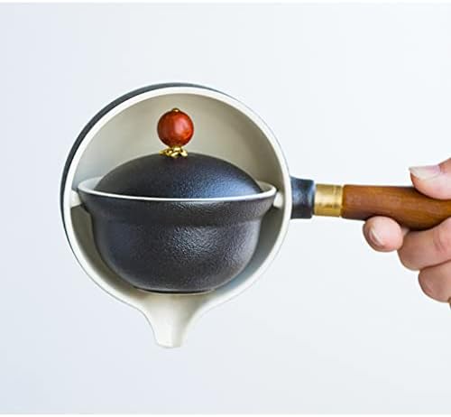 Xwozydr čaj ceremonija set kineski automatski rotiranje make kućne keramičke lonce prijenosno prijenosno