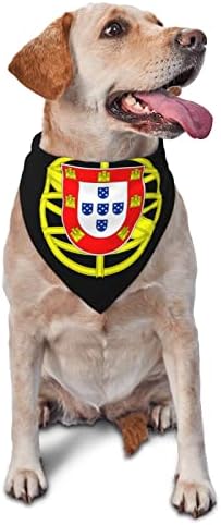 Portugalska zastava amblem kućni ljubimac štene mačke bajaklava trokut bibs šal bandana ovratnik vrathief mchoice za bilo koji kućni