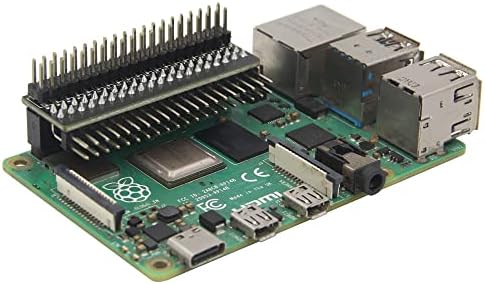 Geekworm Raspberry PI GPIO Extender/Micro priključci 1-do 2 40 PIN GPIO Ekspanzijska ploča za Raspberry Pi 4B/3B+/3B/nula 2W/nula W