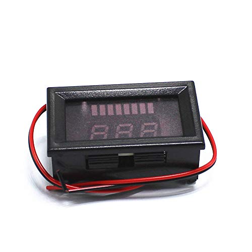 12V 24V 36V 48V kiselina Olovna baterija Indikator Kapacitet baterije Digitalni LED tester Voltmeter