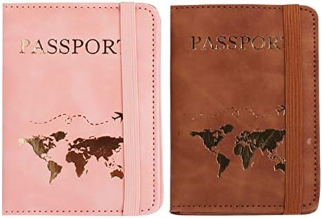 Paket putnih držača za novčanike za putovnice u paketima, poklon za medeni mjesec, poklon za svadbeni tuš, tanka torbica za putovnicu,
