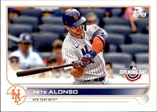 2022 Topps Dan otvaranja 191 Pete Alonso New York Mets MLB Trading Card