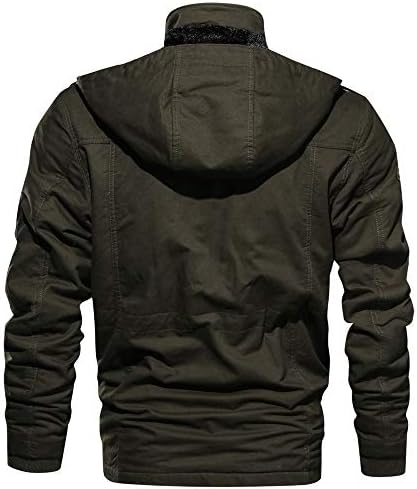 Ymosrh Jean jakna za muškarce muške zimske kašmire zadebljani džepni kaput nadmašuje prozračnu motociklističku jaknu