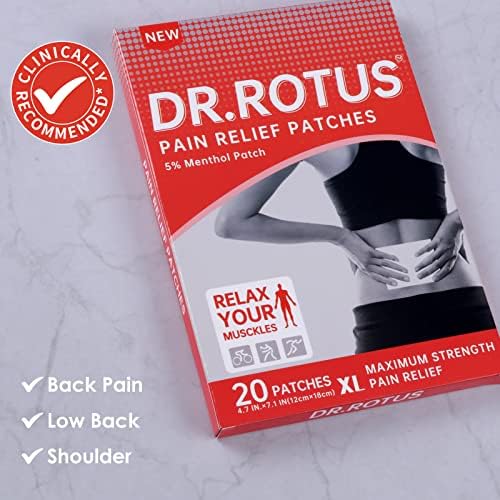 Dr.Rotus ublažavanje bolova zakrpa izuzetno veliku maksimalnu snagu, brzo ublažava bolove u mišićima, vrat, leđa, rame i zglobova -