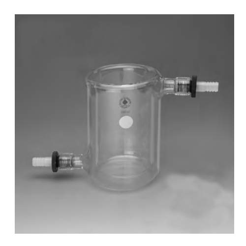 Ace Glass 5340-135 Serijska čaša, jakne, spojevi za sigurno crijevo za 1/2 cijevi, 250 mm unutar visine, 160 mm ID, 5litre kapacitet