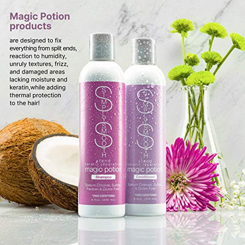Dnevni šampon bez parabena popravlja suhu, oštećenu kosu osiromašenu keratinom, hidratizira i stvara mekanu, zdravu kosu za sve tipove