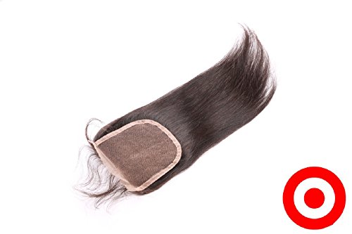 Dobra kvaliteta 7k izbijeljeni čvorovi čipkasta kopča 3,5 4 peruanska Djevičanska ljudska kosa prirodna ravna prirodna boja