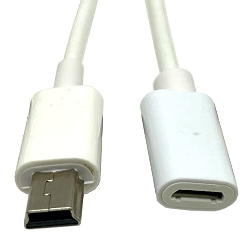 Dafensoy USB 2.0 Micro ženska osoba na mini USB kabel za ekstenziju za punjenje mužjaka 4 inča, koristi se za mobilni telefon, tablet