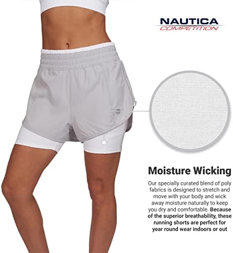 Ženske kratke hlače za trčanje rastezljive suhe krojeve visokog struka upijaju vlagu sportski biciklistički kompresijski džepovi